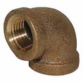 American Imaginations 2 in. x 2 in. Brass 90 Elbow AI-35882